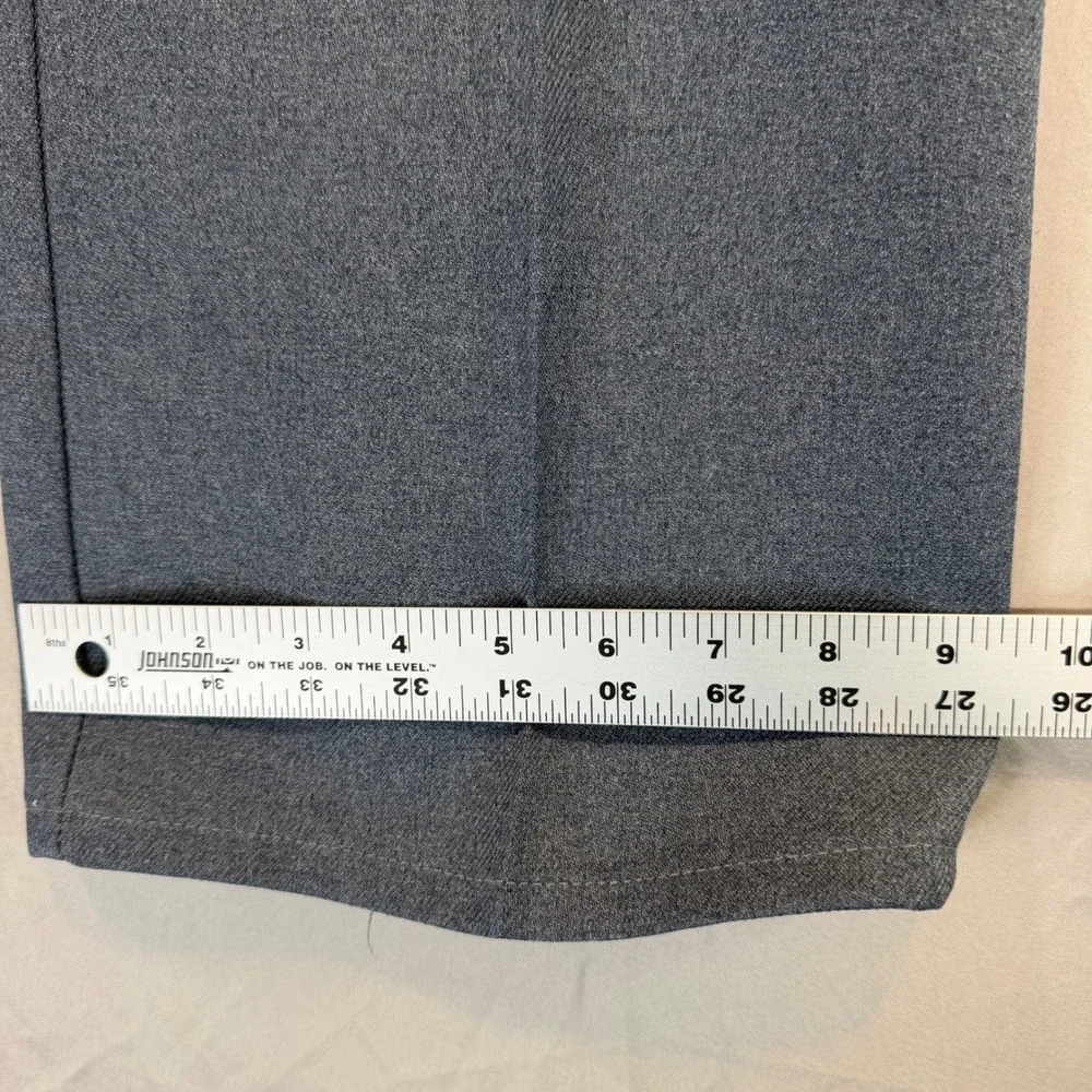 Vintage Levis Action Slacks Mens 38x29 Blue Dacron Polyester Made in USA 80s 90s